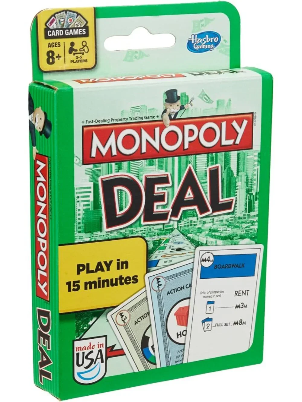 Monopoly Deal Card Game | Quick-Playing Card Game | Fun Games for Families and K